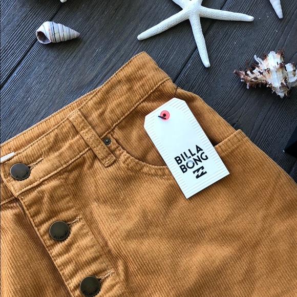 🌴🌼BILLABONG- GOOD LIFE CORD SKIRT🌼🌴 - Picture 5 of 11